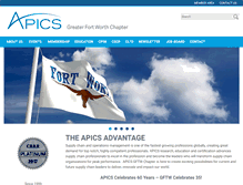 Tablet Screenshot of apics-gftw.com